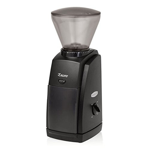 Baratza Encore Grinder (PLUS TWO 12OZ BAGS OF COFFEE, ROASTER'S CHOICE) - Black